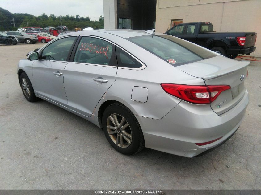 2016 HYUNDAI SONATA 2.4L SE - 5NPE24AF4GH340923