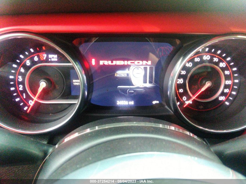 2019 JEEP WRANGLER UNLIMITED RUBICON - 1C4HJXFG0KW540994