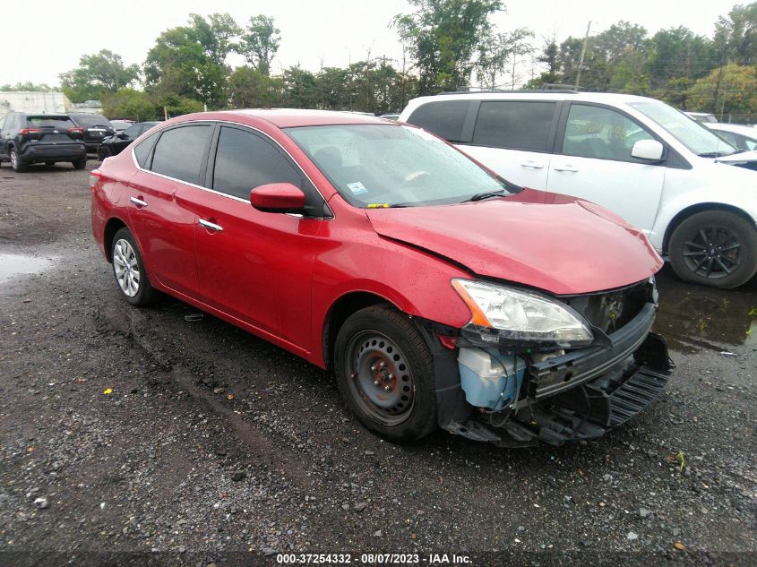 2013 NISSAN SENTRA SV - 3N1AB7AP9DL631764