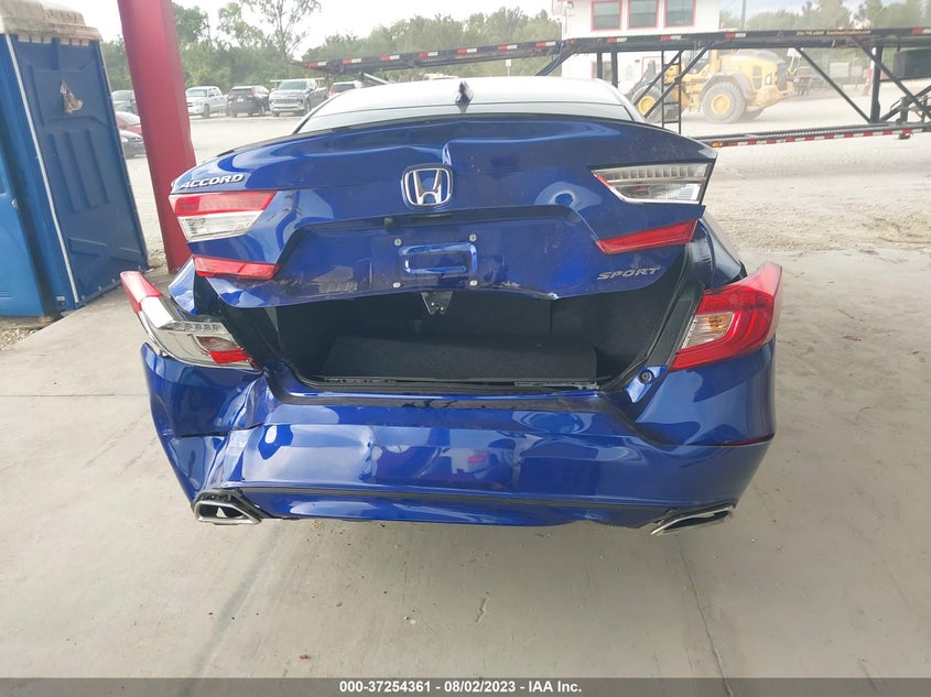 VIN 1HGCV1F35MA124580 2021 HONDA ACCORD SEDAN SPORT