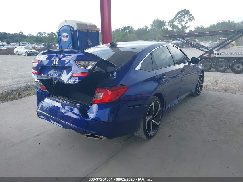 VIN 1HGCV1F35MA124580 2021 HONDA ACCORD SEDAN SPORT