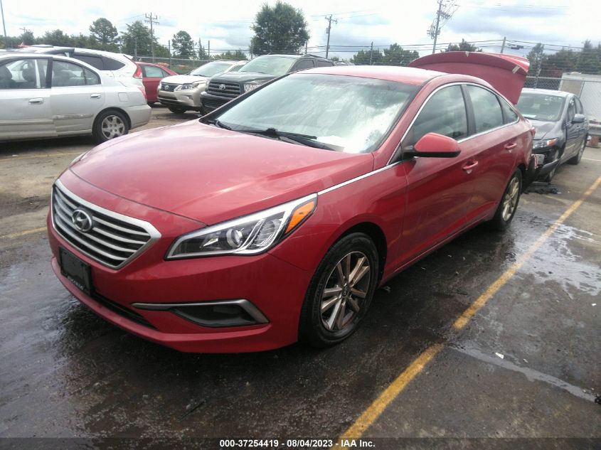 2017 HYUNDAI SONATA SE - 5NPE24AF9HH591258