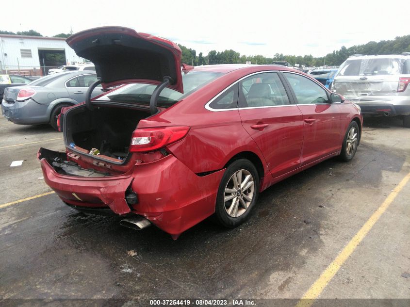 2017 HYUNDAI SONATA SE - 5NPE24AF9HH591258