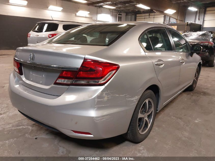 2015 HONDA CIVIC SEDAN SE - 19XFB2F76FE220327