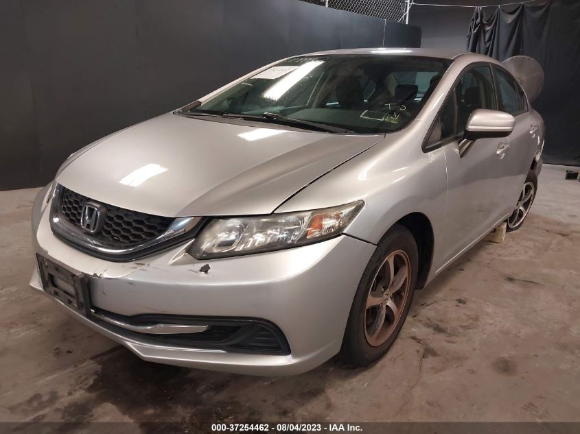 2015 HONDA CIVIC SEDAN SE - 19XFB2F76FE220327
