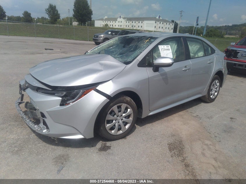 VIN JTDEPMAE4NJ210539 2022 TOYOTA COROLLA LE