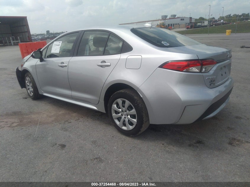 VIN JTDEPMAE4NJ210539 2022 TOYOTA COROLLA LE