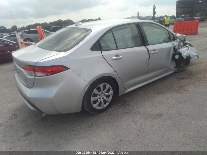 VIN JTDEPMAE4NJ210539 2022 TOYOTA COROLLA LE