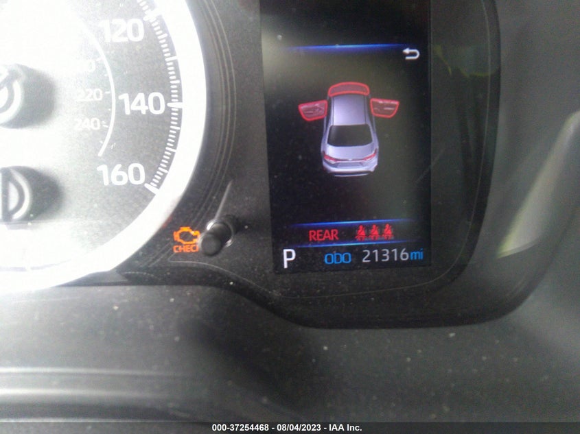 VIN JTDEPMAE4NJ210539 2022 TOYOTA COROLLA LE