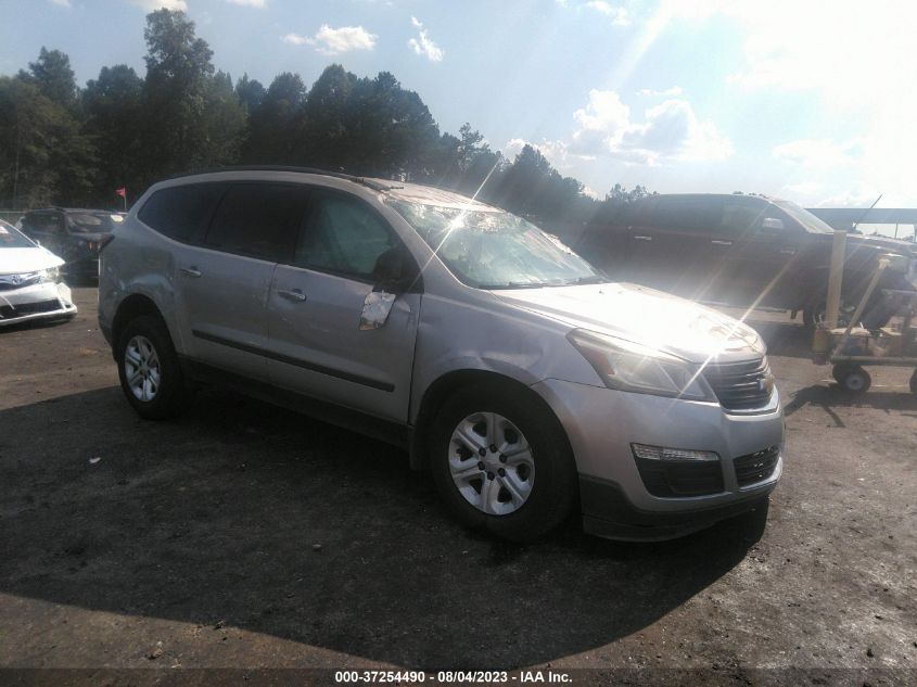 2015 CHEVROLET TRAVERSE LS - 1GNKRFKD5FJ357525