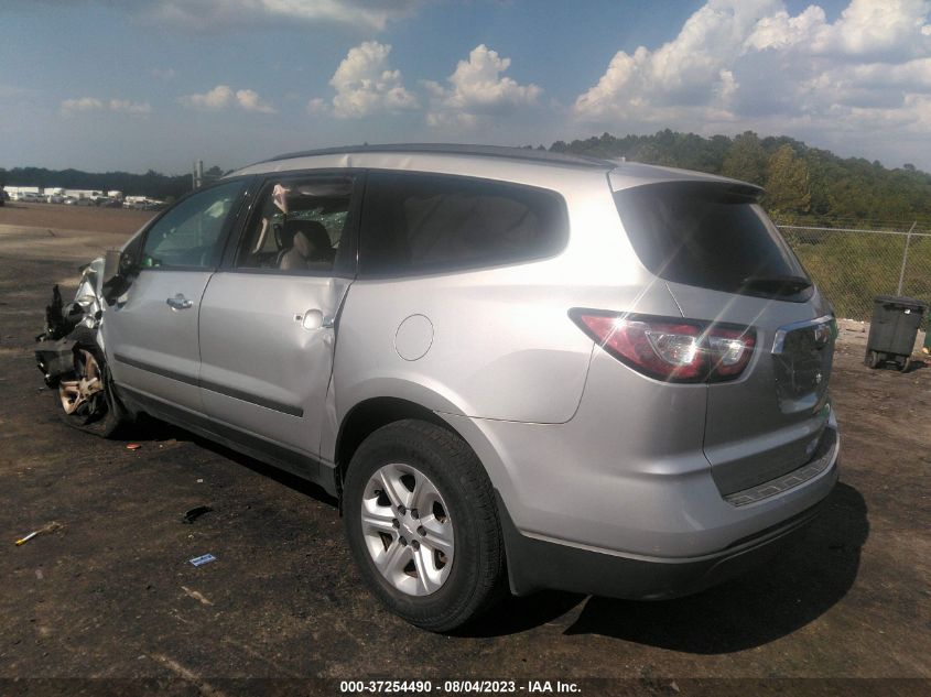 2015 CHEVROLET TRAVERSE LS - 1GNKRFKD5FJ357525