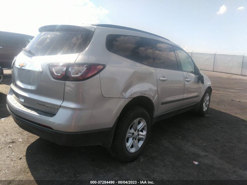 2015 CHEVROLET TRAVERSE LS - 1GNKRFKD5FJ357525