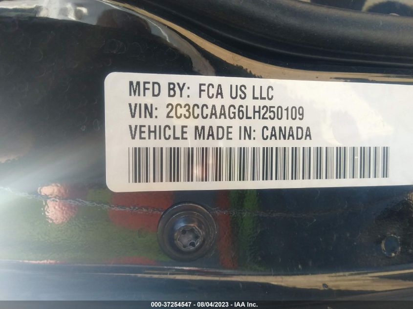2020 CHRYSLER 300 TOURING - 2C3CCAAG6LH250109