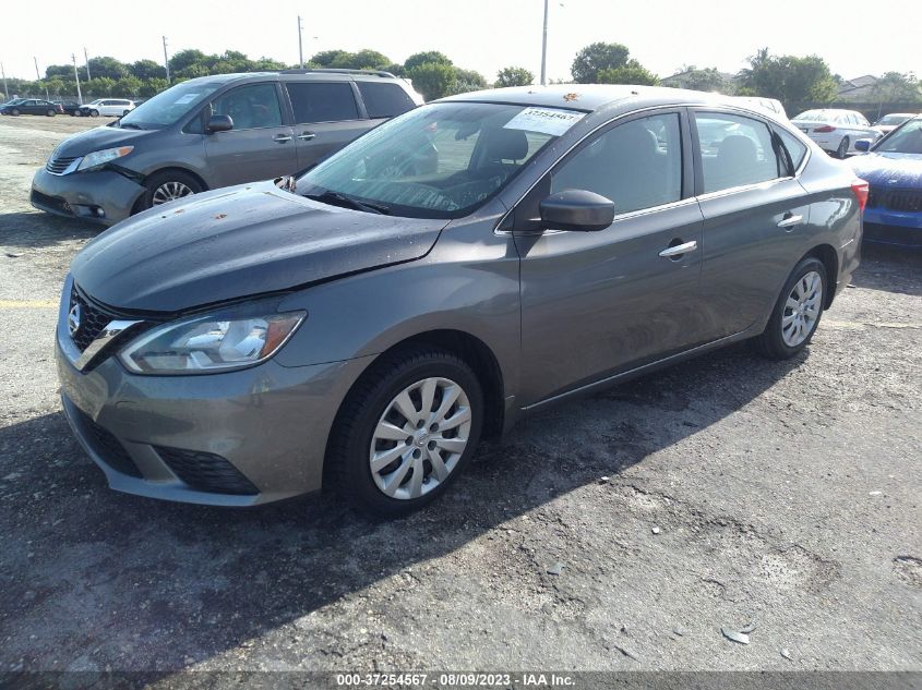 2016 NISSAN SENTRA S/SV/SR/SL - 3N1AB7AP7GL654657