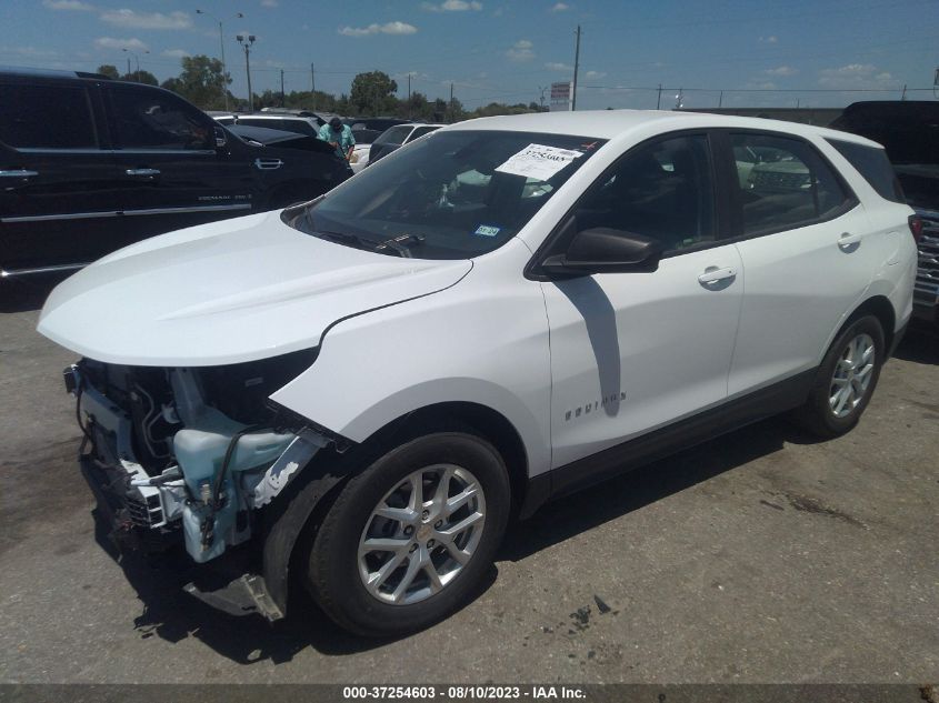 2022 CHEVROLET EQUINOX LS - 3GNAXHEV4NS101925