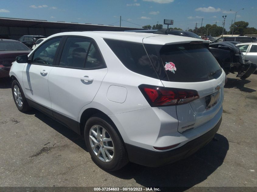 2022 CHEVROLET EQUINOX LS - 3GNAXHEV4NS101925