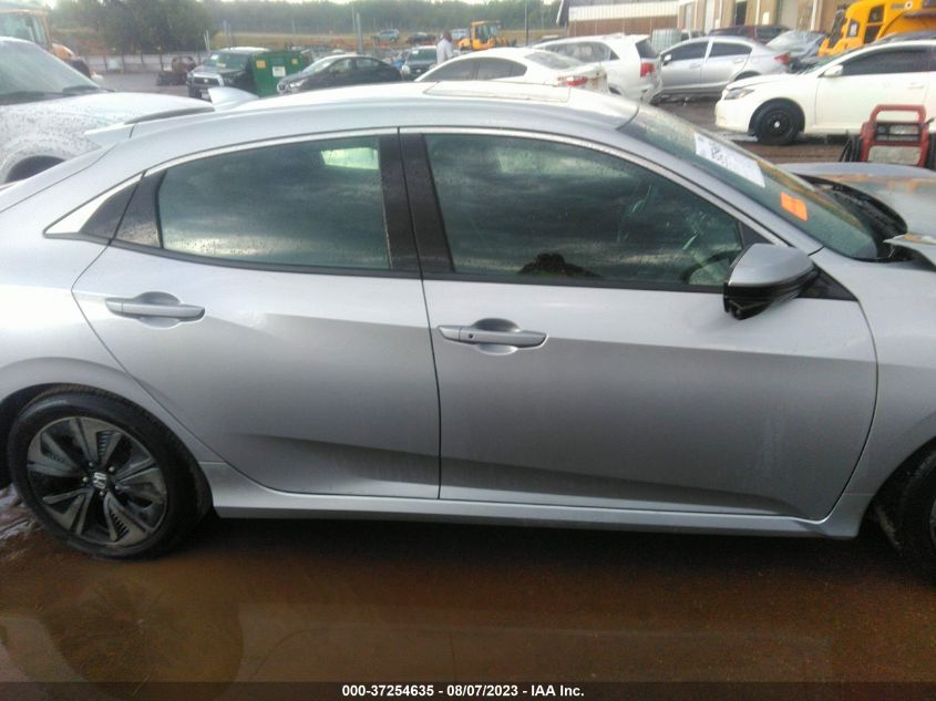 2018 HONDA CIVIC HATCHBACK EX-L NAVI - SHHFK7H73JU233418