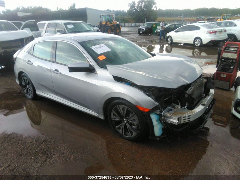 2018 HONDA CIVIC HATCHBACK EX-L NAVI - SHHFK7H73JU233418