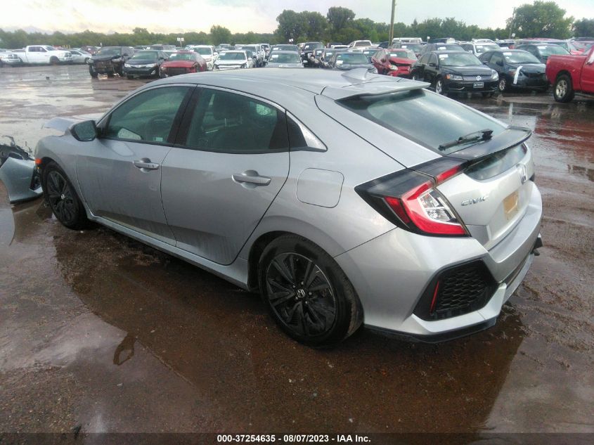 2018 HONDA CIVIC HATCHBACK EX-L NAVI - SHHFK7H73JU233418