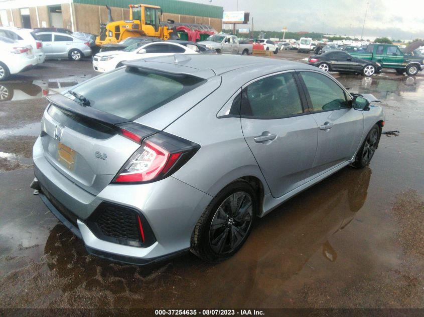 2018 HONDA CIVIC HATCHBACK EX-L NAVI - SHHFK7H73JU233418