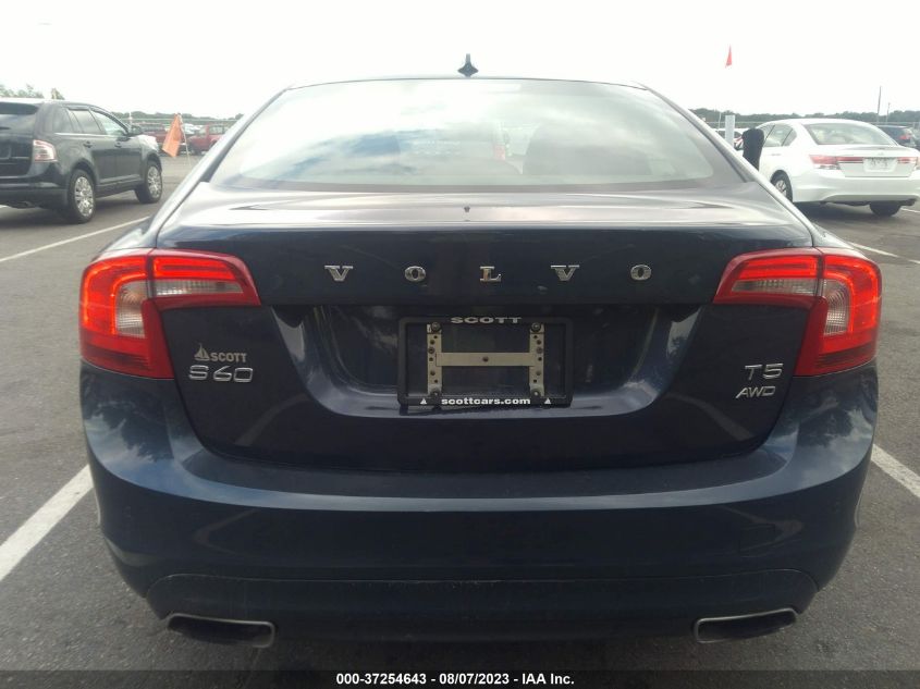 2015 VOLVO S60 T5 PREMIER - YV1612TK9F2364554