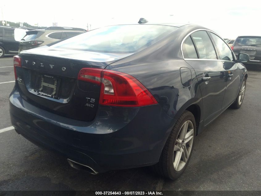 2015 VOLVO S60 T5 PREMIER - YV1612TK9F2364554