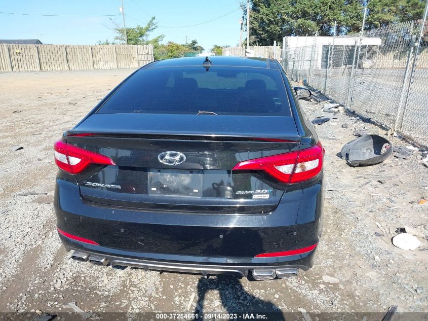 2015 HYUNDAI SONATA 2.0T LIMITED - 5NPE34AB9FH238882