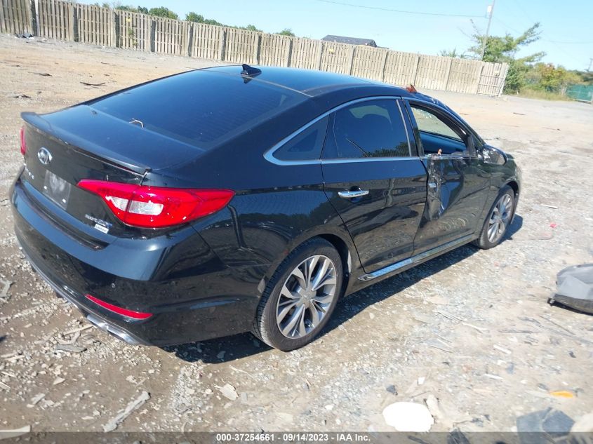 2015 HYUNDAI SONATA 2.0T LIMITED - 5NPE34AB9FH238882