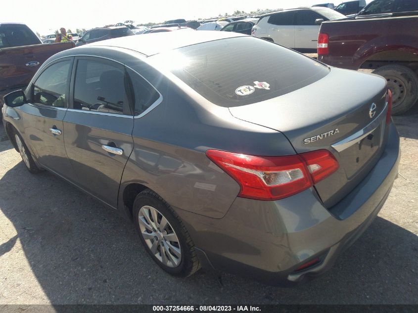 2016 NISSAN SENTRA S - 3N1AB7AP4GY325675