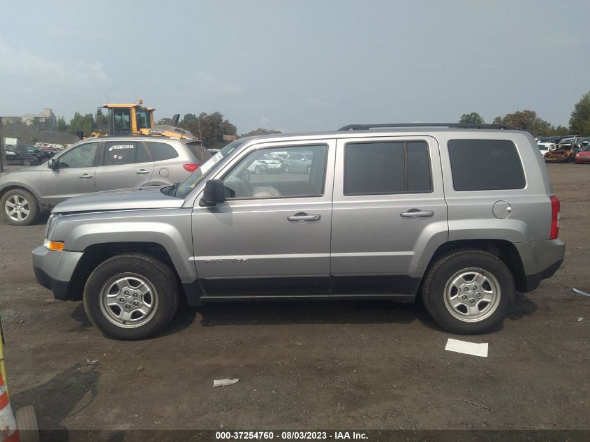 2017 JEEP PATRIOT SPORT - 1C4NJRBB0HD143508