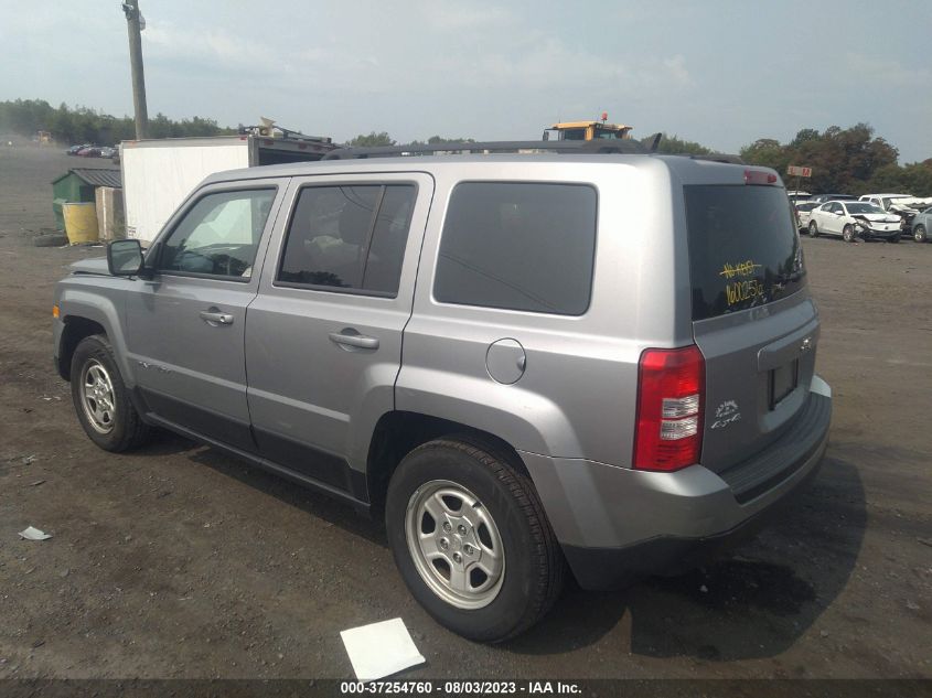 2017 JEEP PATRIOT SPORT - 1C4NJRBB0HD143508