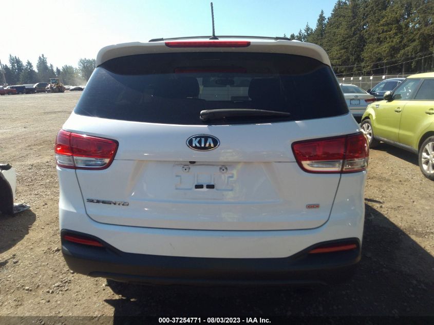 2016 KIA SORENTO LX - 5XYPGDA37GG077950