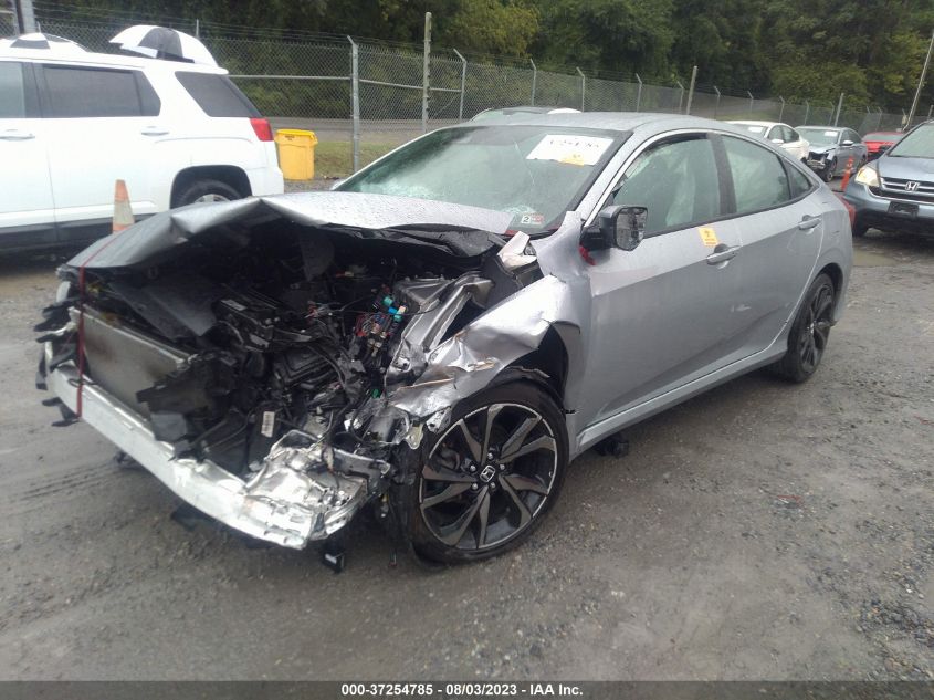 2021 HONDA CIVIC SEDAN SPORT - 2HGFC2F84MH553831