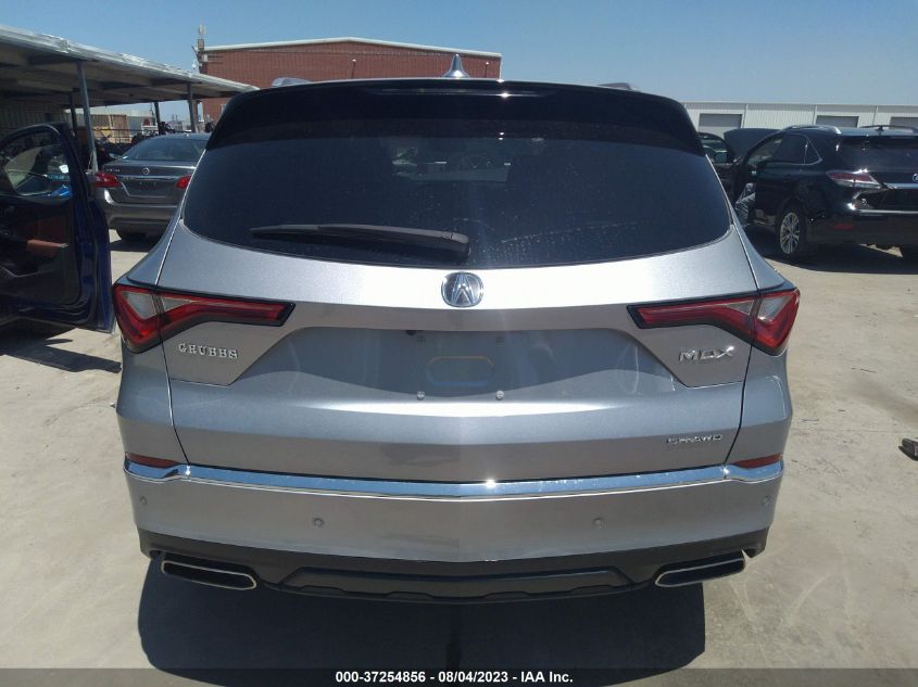 2022 ACURA MDX W/ADVANCE PACKAGE - 5J8YE1H80NL038243