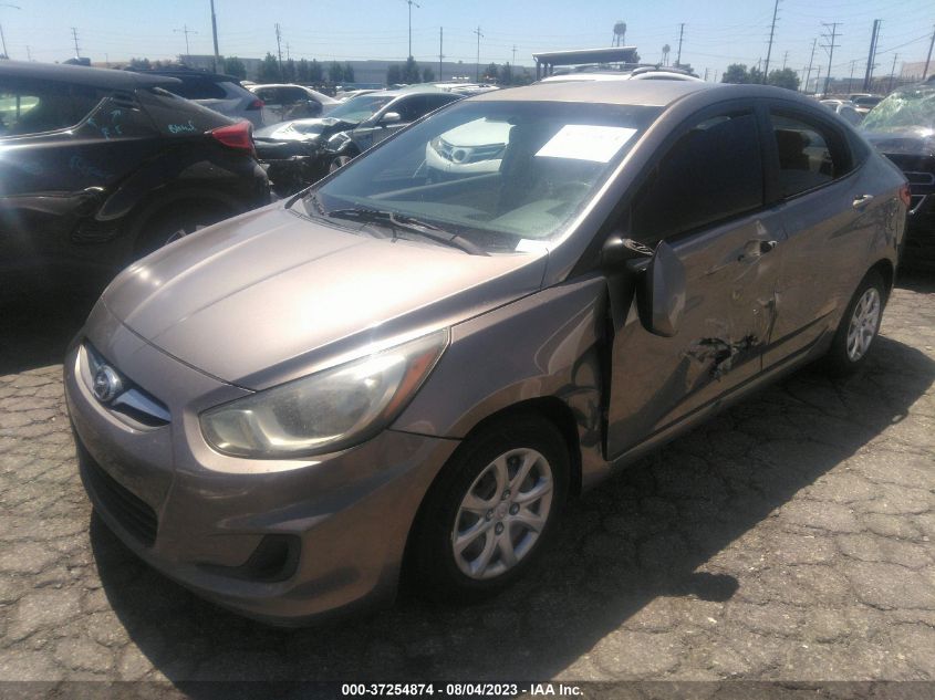 2013 HYUNDAI ACCENT GLS/GS - KMHCT4AE0DU538388