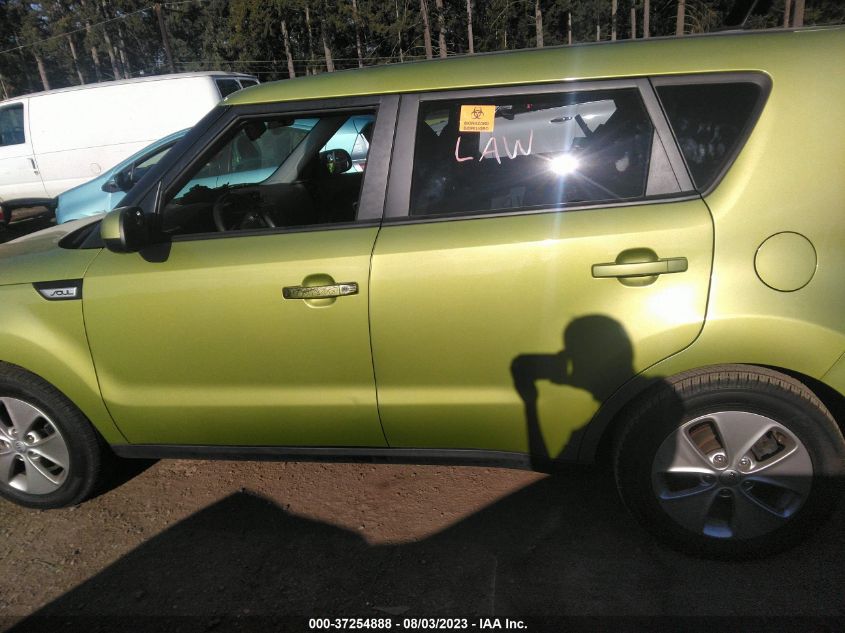 2015 KIA SOUL BASE - KNDJN2A24F7772258