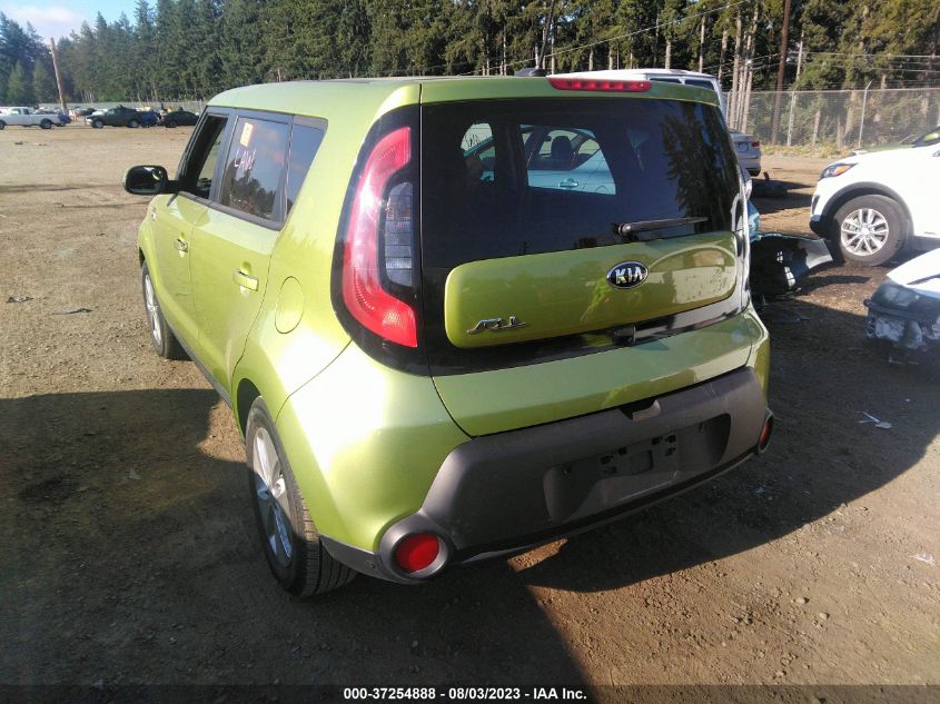 2015 KIA SOUL BASE - KNDJN2A24F7772258