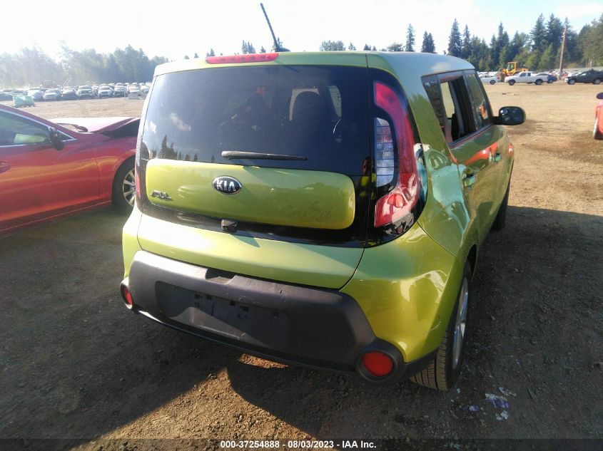 2015 KIA SOUL BASE - KNDJN2A24F7772258