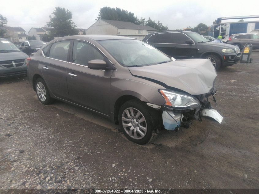 2015 NISSAN SENTRA SV - 3N1AB7APXFY274309