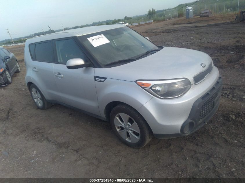 2015 KIA SOUL BASE - KNDJN2A26F7751184
