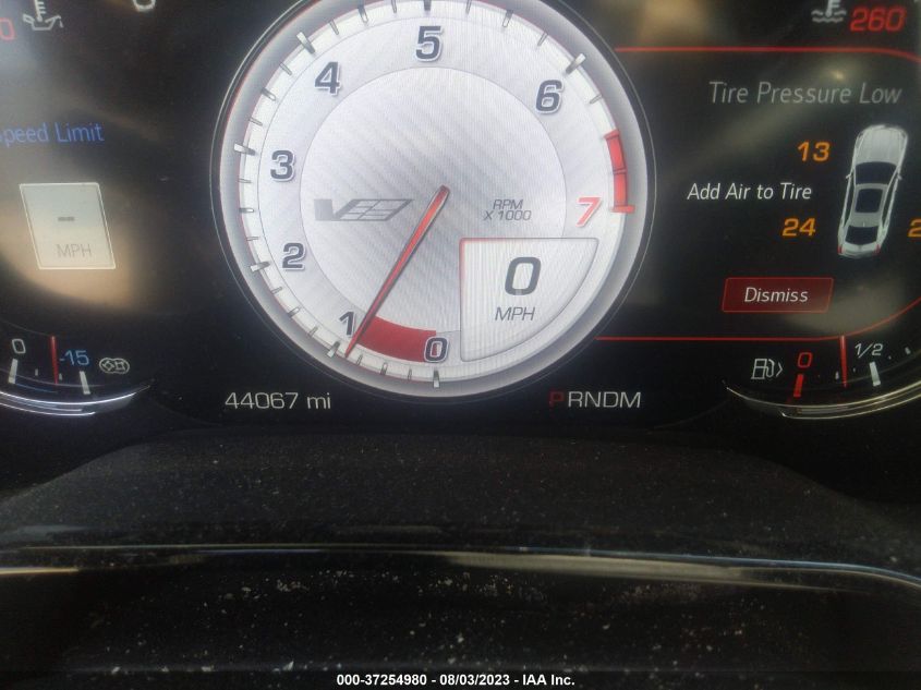 2019 CADILLAC CTS-V SEDAN - 1G6A15S67K0104183