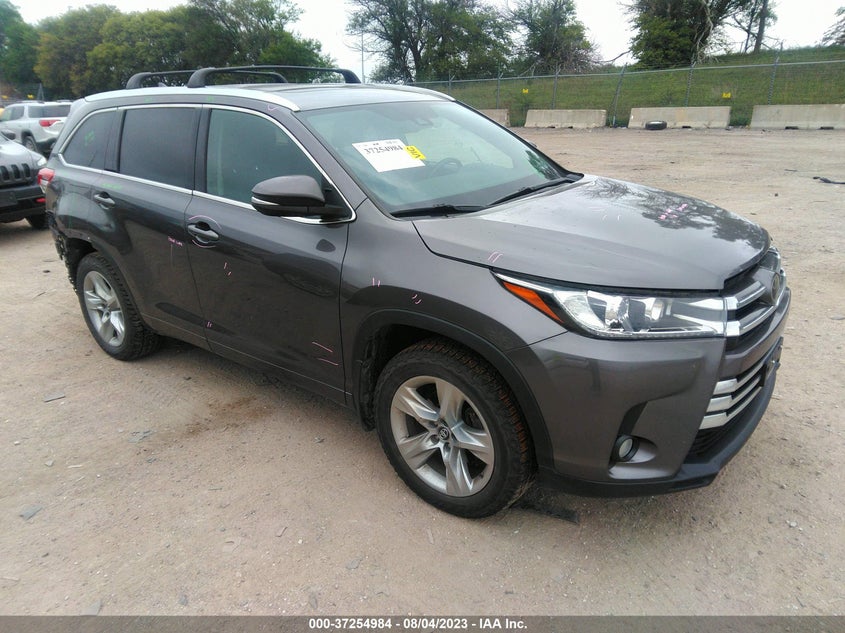 VIN 5TDDZRFHXHS451597 2017 TOYOTA HIGHLANDER LIMITED