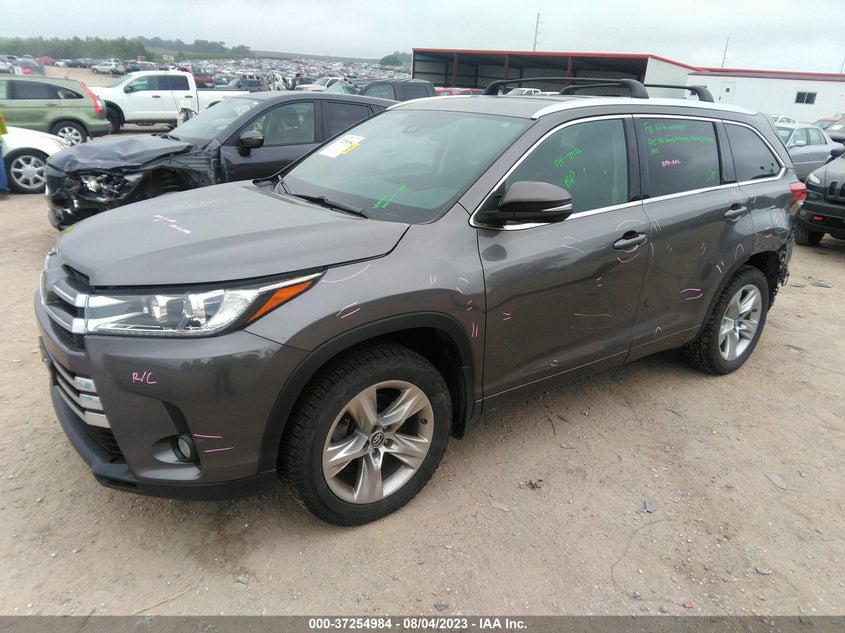 VIN 5TDDZRFHXHS451597 2017 TOYOTA HIGHLANDER LIMITED