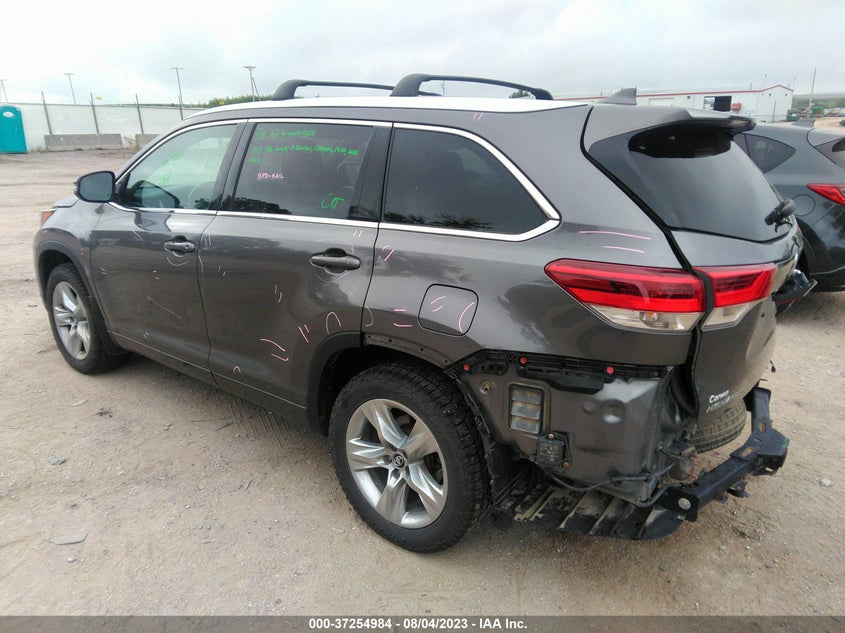 VIN 5TDDZRFHXHS451597 2017 TOYOTA HIGHLANDER LIMITED