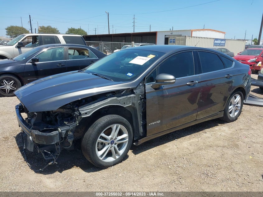 VIN 3FA6P0LUXJR147017 2018 FORD FUSION HYBRID SE