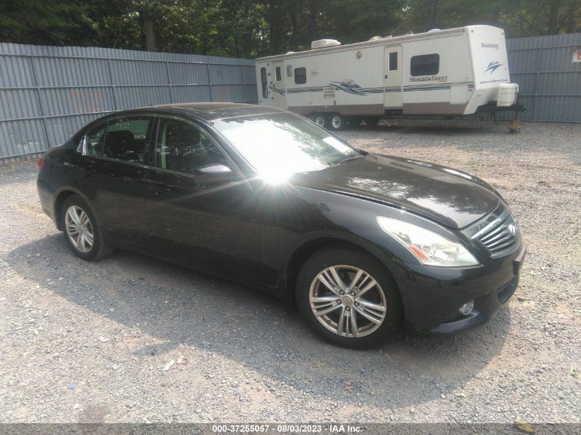 2013 INFINITI G37 SEDAN X - JN1CV6AR0DM756931