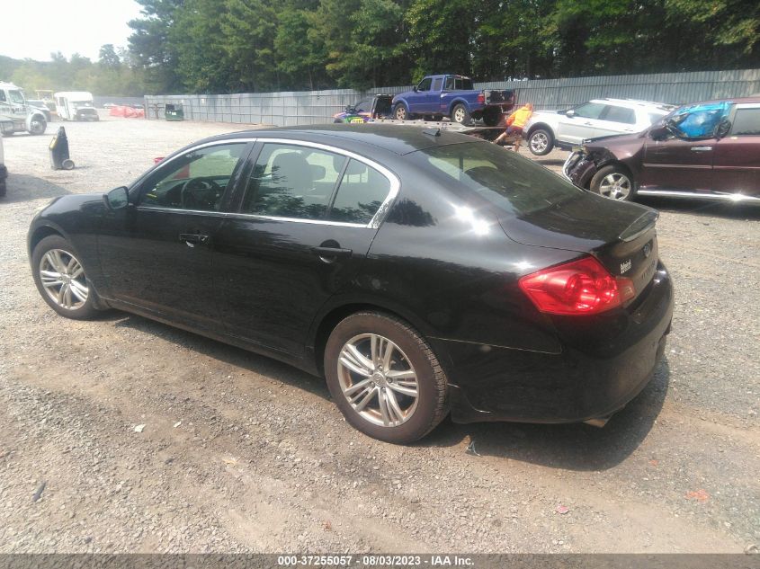 2013 INFINITI G37 SEDAN X - JN1CV6AR0DM756931