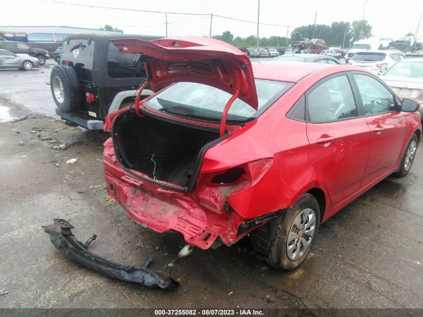 2016 HYUNDAI ACCENT SE - KMHCT4AE7GU064346