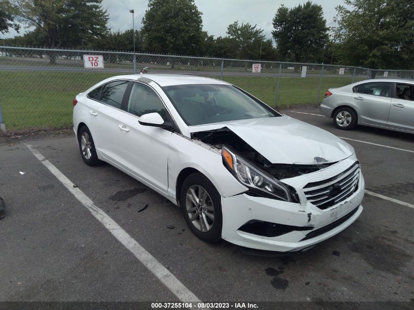 2017 HYUNDAI SONATA 2.4L - 5NPE24AF4HH476633