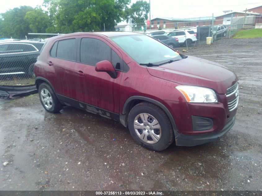 2016 CHEVROLET TRAX LS - 3GNCJKSB0GL258480